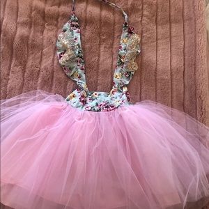 SOLD - Little girls tulle dress. Never worn